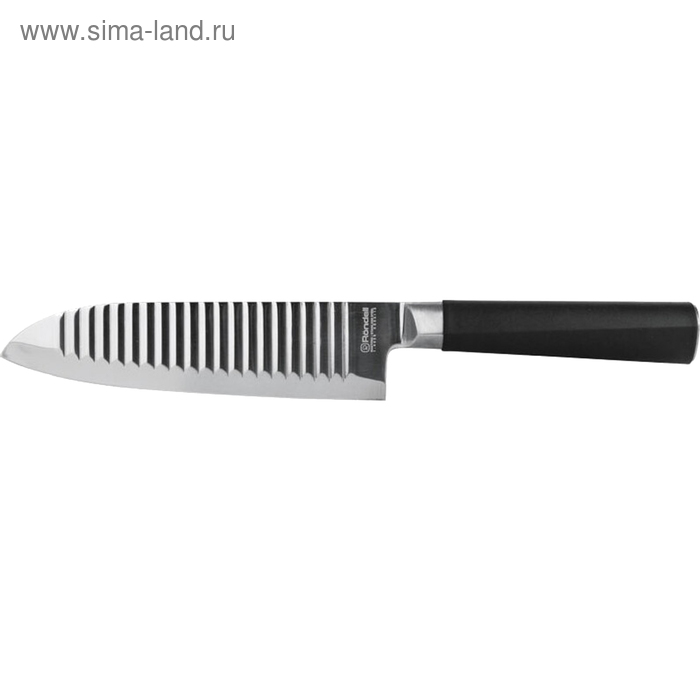 Нож Santoku Rondell Flamberg 17.7 см - Фото 1