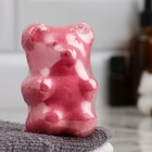 Бомбочка для ванны "Медвежонок" с ароматом хвойного леса, красная, 80 г - Фото 2