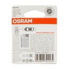 Лампа автомобильная Osram, W21W, 12 В, 21 Вт, набор 2 шт, 7505-02B 4698798 - фото 1072066