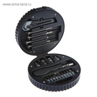 УЦЕНКА Набор инструментов ТУНДРА, в подарочном пластиковом кейсе «Колесо», 20 предметов 4696229