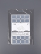 Органайзер для хранения мелочей, 28 ячеек, 17.5×10.5×2.7 см, прозрачный - Фото 6