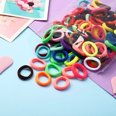 Резинки для волос Выбражулька «Махрушка спорт», набор 100 шт., 2.5 см