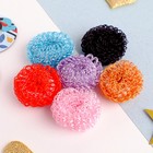 Резинка для волос "Махрушка" (набор 12 шт) петельки, 4 см, микс 4559528