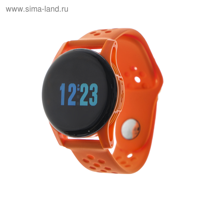 Смарт-часы Smarterra ZEN,  1,3", TFT, IP67, Android, iOS, Bt4.0, 130мАч, оранжевые - Фото 1
