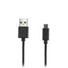 Кабель Mediagadget U-MCU12P, micro USB - USB, 1 А, 1 м, черный - Фото 1