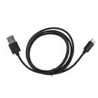 Кабель Mediagadget U-MCU12P, micro USB - USB, 1 А, 1 м, черный - Фото 2