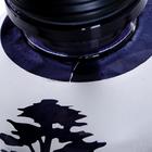 Кальян «Медрисса», 28 см, 1 трубка, колба матовая, шахта черная - Фото 5