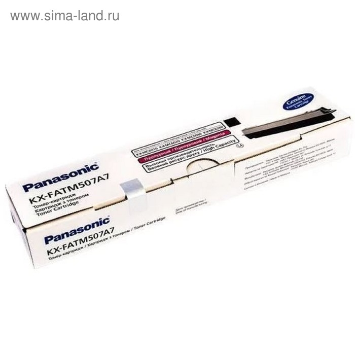 Тонер Картридж Panasonic KX-FATM507A7 пурпурный для Panasonic KX-MC6020RU - Фото 1