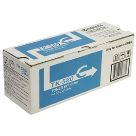 Тонер Картридж Kyocera 1T02KTCNL0 TK-580C голубой для Kyocera FS-C5150DN (2800стр.) 1726012