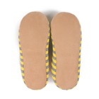 Тапочки женские MINAKU, цвет полоска/жёлтый, размер 35/36 - Фото 3