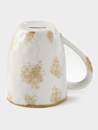 Кружка Доляна Organic Gold, 400 мл, фарфор, белая - Фото 3