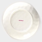 Тарелка глубокая Доляна Organic Gold, 620 мл, d=21.5 см, фарфор, белая - Фото 4