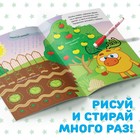 Книга «Напиши и сотри. Рисовалки», 12 стр., А5, + маркер, Смешарики - Фото 3