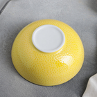 Миска керамическая «Лимон», 250 мл, d=12,5 см, цвет жёлтый - Фото 3