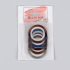 Ленты клеевые для декора, 5 шт., 1 мм, 18 м, разноцветные - Фото 4