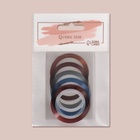 Ленты клеевые для декора, глянцевые. 5 шт., 1 мм, 18 м, разноцветные - Фото 4