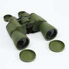 Бинокль «Военный» Мастер К, 20×50, с чехлом, цвет болотный - Фото 3