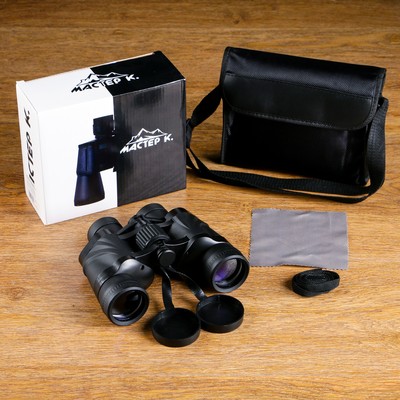 Бинокль «Ягуар» Мастер К, 8×40, с чехлом, чёрный