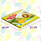 Книжка для рисования водой «Рисуем животных», с маркером - Фото 2