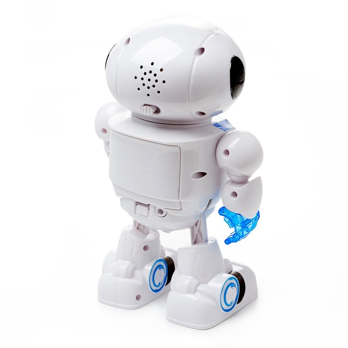 Робот «Танцор», световые и звуковые эффекты, работает от батареек, цвета МИКС - фото 1911403899