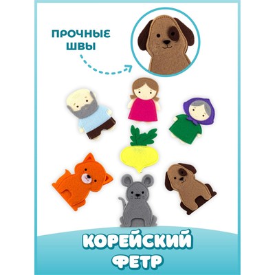 Пальчиковый театр «Репка»