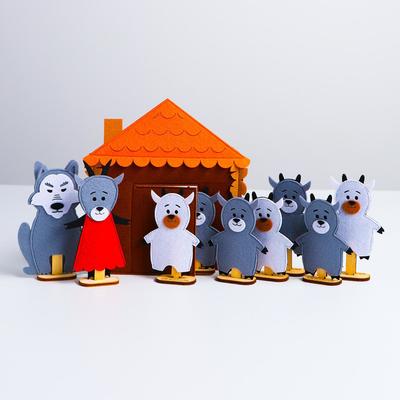 Купить домашний кукольный театр Машенька и Медведь в интернет-магазине Десятое Королевство