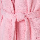 Халат махровый женский «Экономь и Я», размер 42-44, 100% хлопок, 320 г/м², нежно-розовый - Фото 12