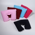 Подушка для шеи дорожная, надувная, 38 × 24 см, цвет МИКС - Фото 2