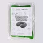 Подушка надувная для шеи, дорожная, 38×24 см, МИКС - Фото 4
