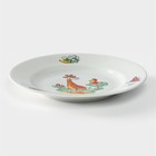Набор посуды фарфоровой «Зоопарк»», 3 предмета: тарелка d=20 см, салатник d=19,8 см, кружка 200 мл - Фото 4