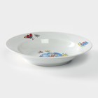 Набор посуды фарфоровой «Зоопарк»», 3 предмета: тарелка d=20 см, салатник d=19,8 см, кружка 200 мл - Фото 6