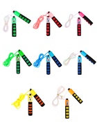 Скакалка спортивная ONLYTOP, 2.8 м, регулируемая, со счётчиком, цвет МИКС - Фото 12