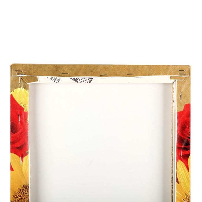 Модульная картина "Натюрморт с букетом цветов" (2-25х50, 30х60 см) 60х80 см - фото 1893832355