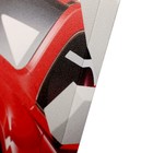 Модульная картина "Красный автомобиль" (2-25х50, 30х60 см) 60х80 см - Фото 2