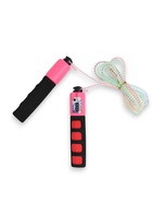 Скакалка спортивная ONLYTOP, 2.7 м, регулируемая, со счётчиком, цвет МИКС - Фото 5