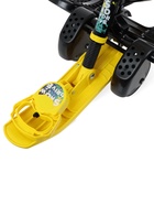 Снегокат «Тимка спорт 6» Winter sport, со спинкой, с родительской ручкой, жёлтый, чёрный, ТС6/WS Nika Kids - Фото 9