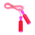 Скакалка с неопреновыми ручками, 2,8 м, цвета МИКС - Фото 2