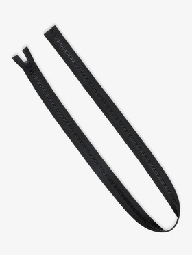 Молния «Трактор», №8, разъёмная, замок автомат, 120 см, чёрная (комплект 10 шт)