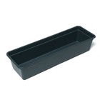 Ящик для рассады, 50 × 15 × 10 см, 5 л, чёрный, «Урожай-5» - фото 8900928