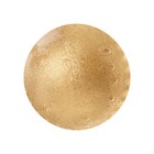 Краска органическая - жидкая поталь Luxart Lumet, 33 г, металлик (песочное золото) "Песчаный пляж", спиртовая основа, повышенное содержание пигмента, в стеклянной банке - Фото 3