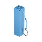 Внешний аккумулятор LuazON PB-03, 2200 мАч, USB, 1 А, крепление кольцо, синий - Фото 2