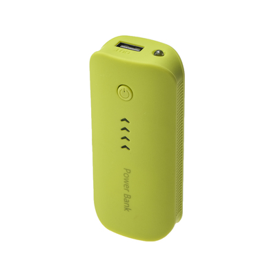Внешний аккумулятор LuazON, 3600 мАч, USB, 1 А, индикатор зарядки, зелёный