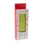Внешний аккумулятор LuazON, 3600 мАч, USB, 1 А, индикатор зарядки, зелёный - Фото 4