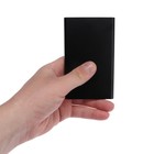 Внешний аккумулятор Luazon PB-17, 4000 мАч, USB, 1 А, индикатор, тонкий корпус, металл, чёрный - Фото 8