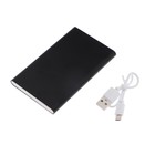 Внешний аккумулятор Luazon PB-17, 4000 мАч, USB, 1 А, индикатор, тонкий корпус, металл, чёрный - Фото 9