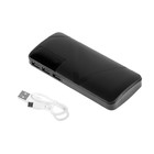 Внешний аккумулятор Luazon PB-05, 6000 мАч, 3 USB, 2 А, дисплей, фонарик, чёрный - Фото 4