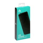 Внешний аккумулятор Luazon PB-05, 6000 мАч, 3 USB, 2 А, дисплей, фонарик, чёрный - Фото 5