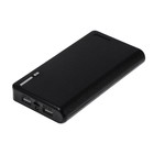 Внешний аккумулятор Luazon PB-01, 7200 мАч, 2 USB, 1/2.1 А, фонарик, чёрный - Фото 3