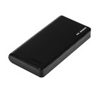 Внешний аккумулятор Luazon PB-01, 7200 мАч, 2 USB, 1/2.1 А, фонарик, чёрный - Фото 4