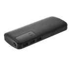 Внешний аккумулятор LuazON PB-16, 7500 мАч, 3 USB, 2 А, дисплей, фонарик, чёрный - Фото 8